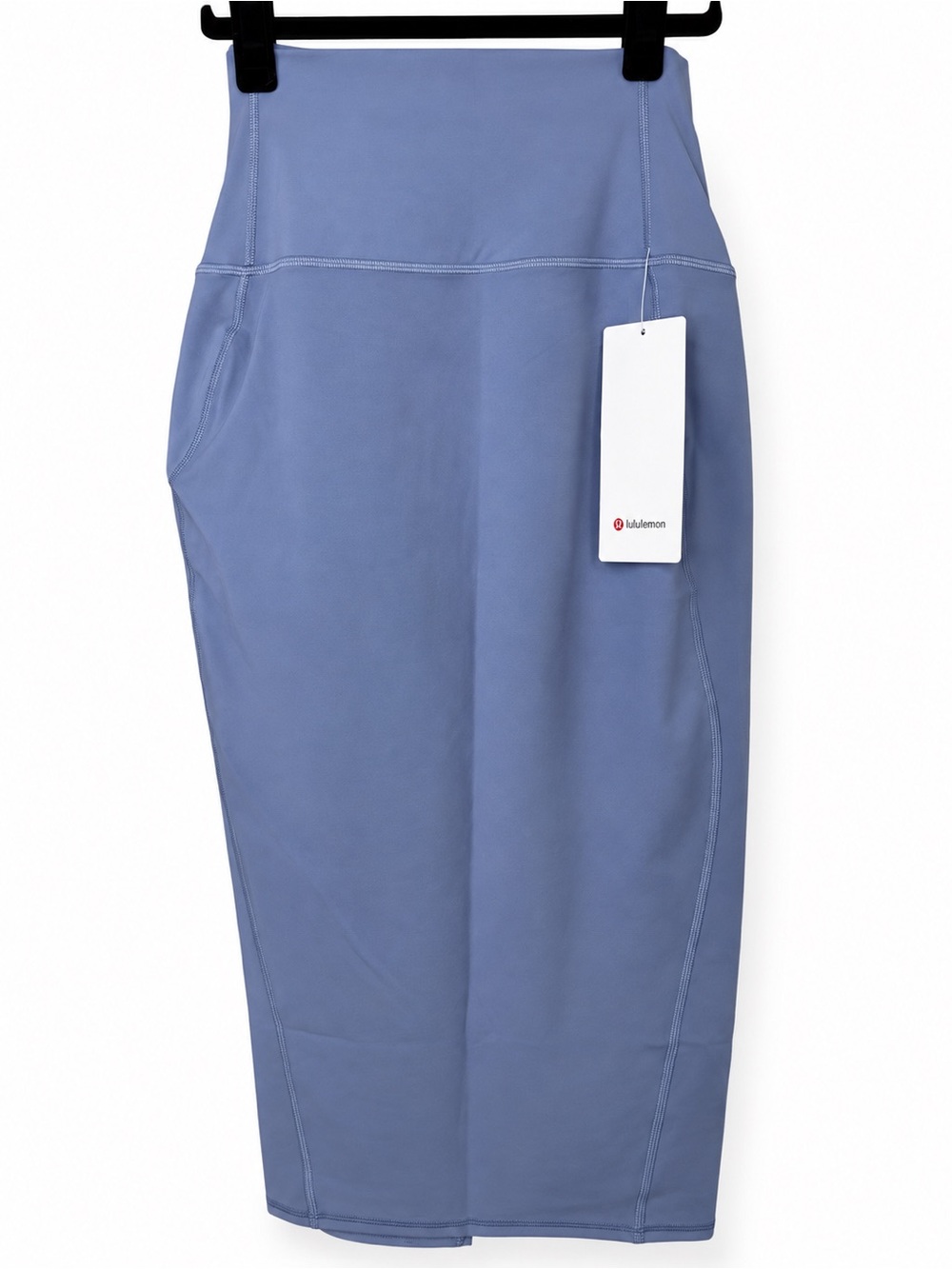 lululemon Nulu Slim-Fit High-Rise Midi Skirt Oasis Blue Size 4 NWT